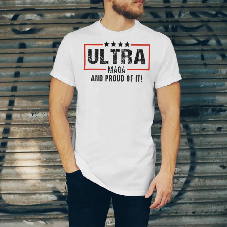 Vintage Ultra Maga And Proud Of It Unisex Jersey Short Sleeve Crewneck Tshirt