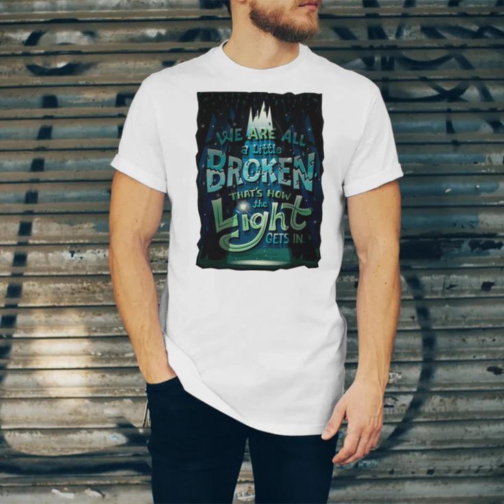 We Are All Broken 350 Trending Shirt Unisex Jersey Short Sleeve Crewneck Tshirt