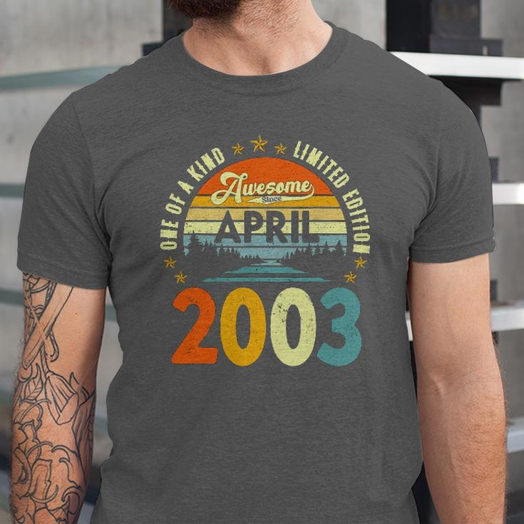 Awesome Since April 2003 Vintage 19Th Birthday Jersey T-Shirt