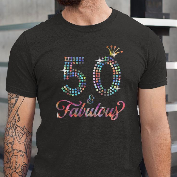 50 & Fabulous 1972 50Th Celebration For Ladies Jersey T-Shirt