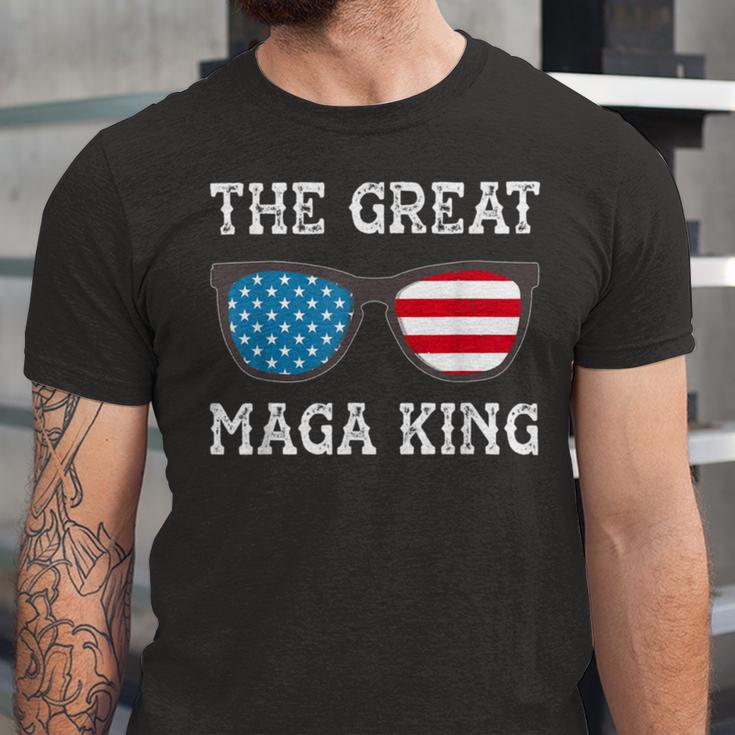 Anti Joe Biden Ultra Maga The Return Of The Great Maga King V3 Unisex Jersey Short Sleeve Crewneck Tshirt