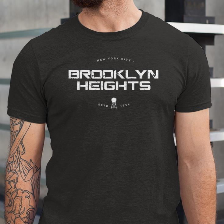 Brooklyn Heights Bk Vintage Retro Jersey T-Shirt