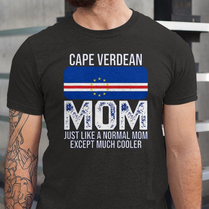 Cape Verdean Mom Cape Verde Flag For Jersey T-Shirt