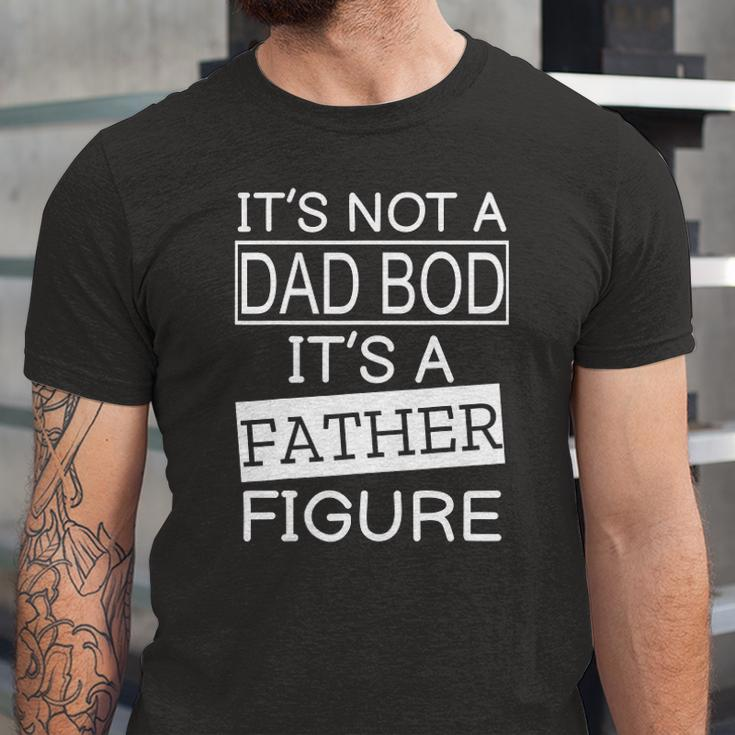 Dad Bod Figure Fathers Day Jersey T-Shirt