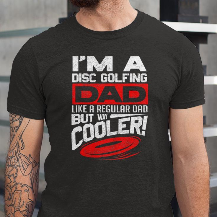 Disc Golf Im A Disc Golfing Dad Father Day Disc Golf Player Jersey T-Shirt