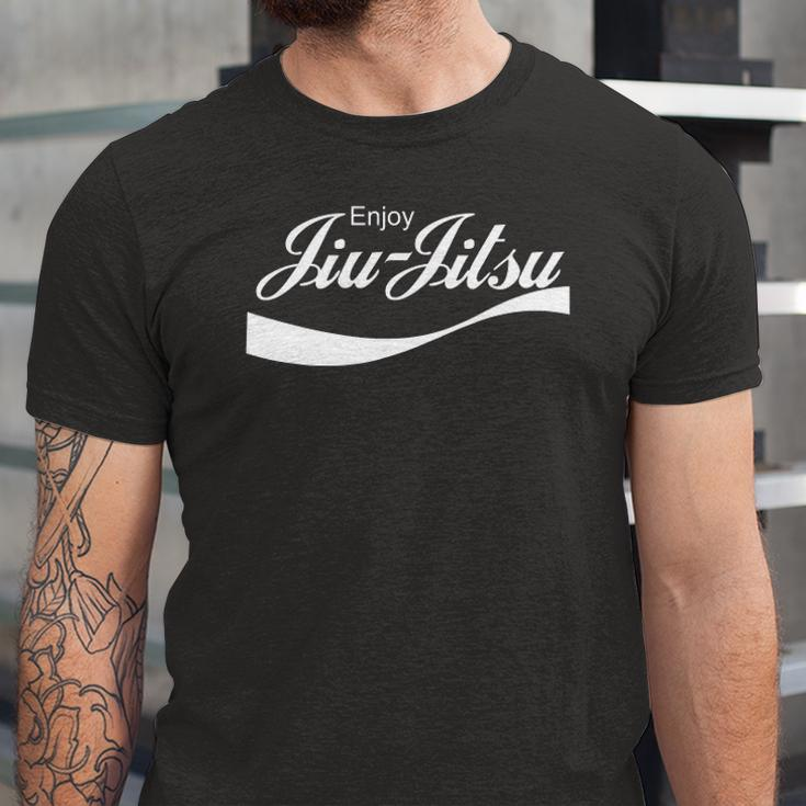 Enjoy Jiu Jitsu Martial Arts Lovers Jersey T-Shirt