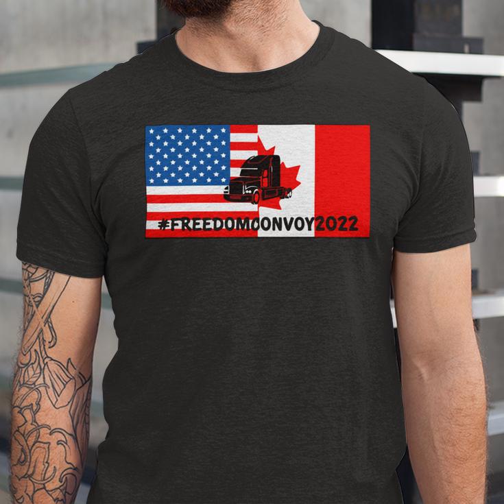 Freedom Convoy V2 Unisex Jersey Short Sleeve Crewneck Tshirt