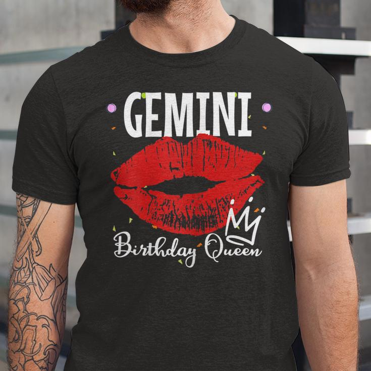 Gemini Birthday Queen Jersey T-Shirt