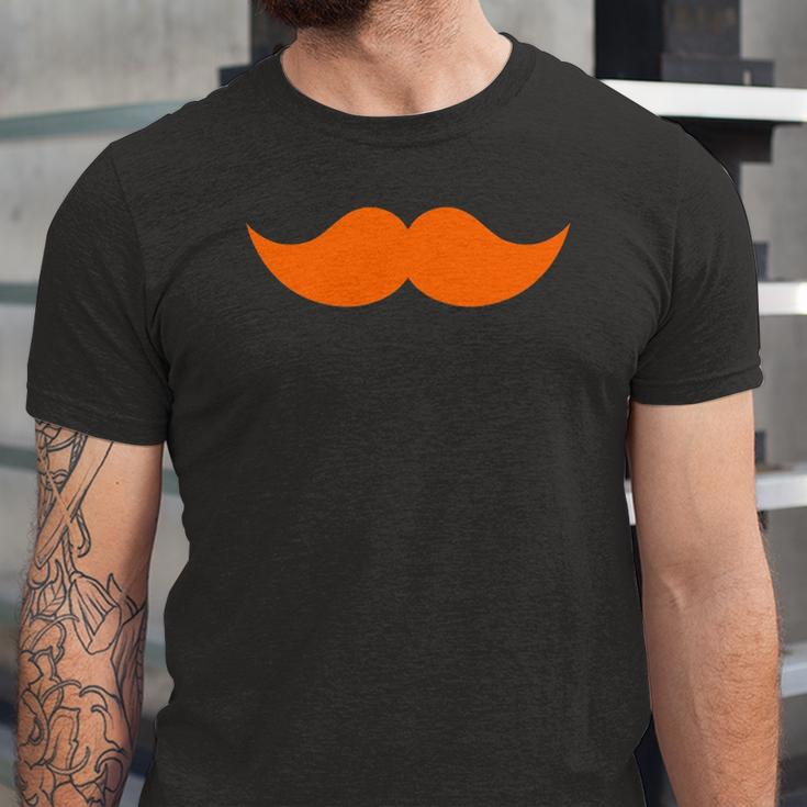 Ginger Orange Red Hair Mustache Jersey T-Shirt
