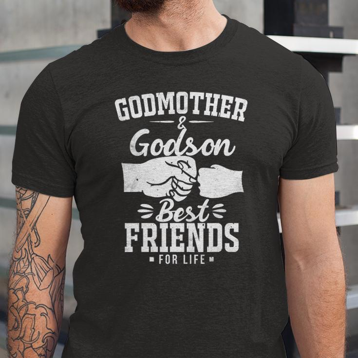 Godmother And Godson Best Friends Godmother And Godson Jersey T-Shirt