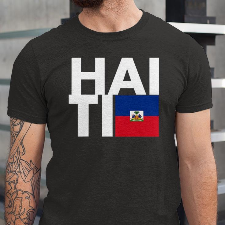 Haiti Flag Haiti Nationalist Haitian Jersey T-Shirt