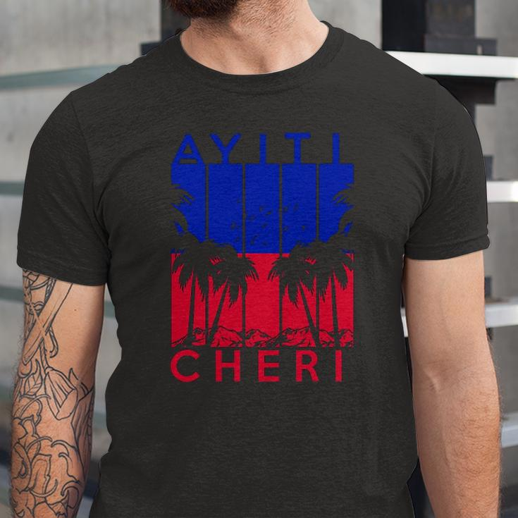 Haitian Haiti Ayiti Cheri Haiti Vacation Jersey T-Shirt