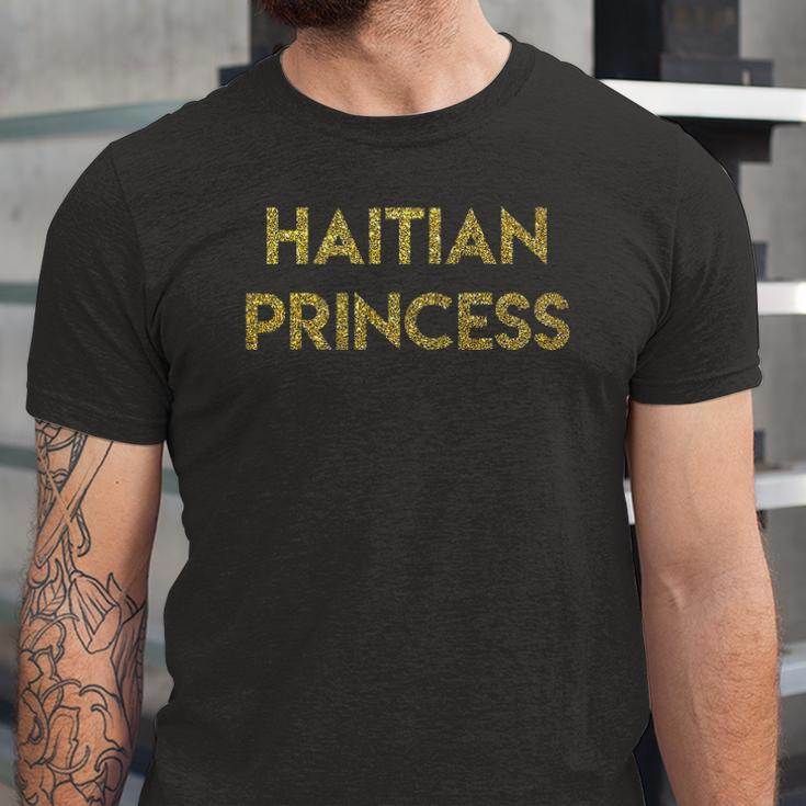 Haitian Pride Gold Haitian Princess Jersey T-Shirt