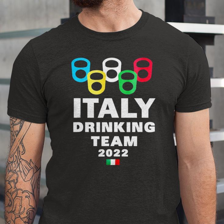 Italy Drinking Team Jersey T-Shirt