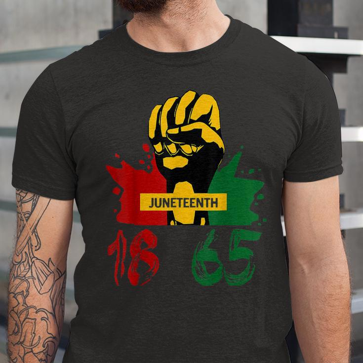 Junenth 18 65 African American Power Jersey T-Shirt