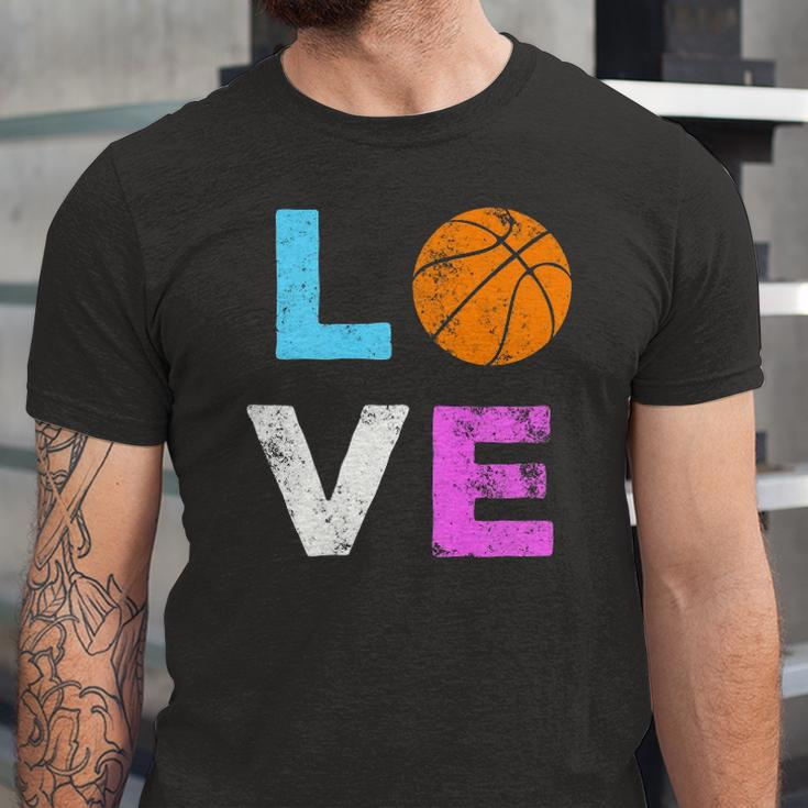 Love Basketball American Team Fan Jersey T-Shirt