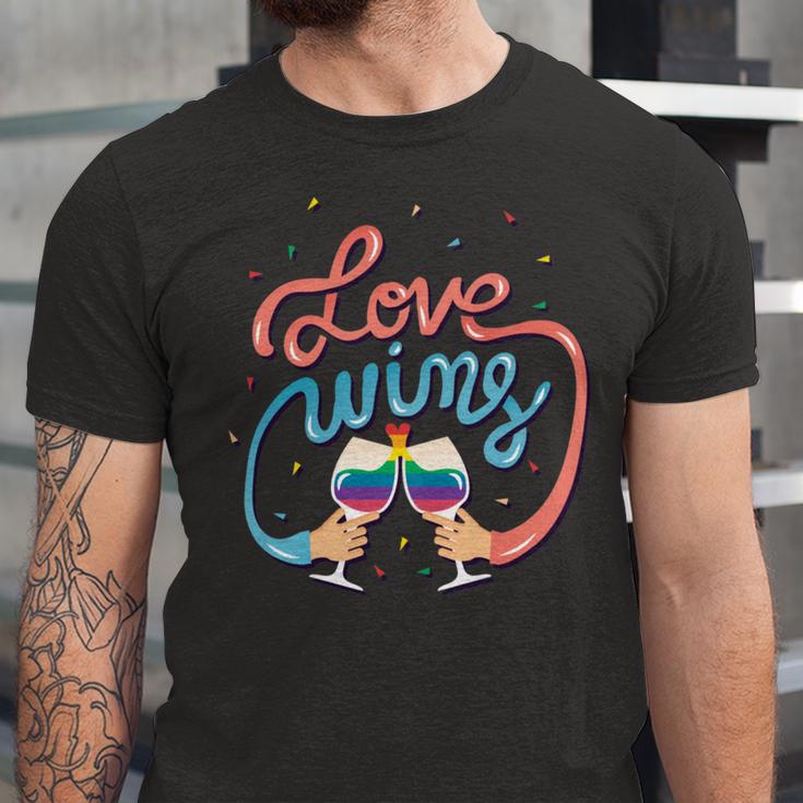 Love Wins 389 Trending Shirt Unisex Jersey Short Sleeve Crewneck Tshirt