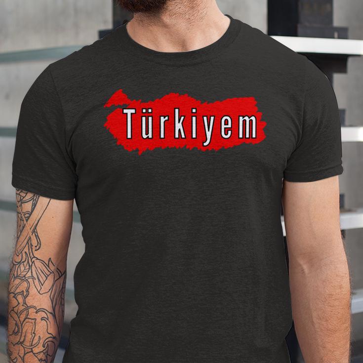 M Turkey Flag Futball Turkish Soccer 9 Shirt Unisex Jersey Short Sleeve Crewneck Tshirt