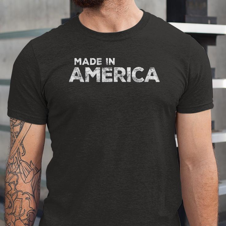 Made In America Patriotic 4Th Of July Jersey T-Shirt