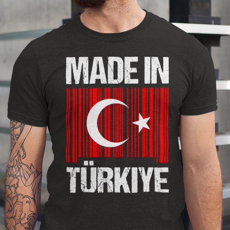 Made In Turkey Flag Turkish 8 Shirt Unisex Jersey Short Sleeve Crewneck Tshirt