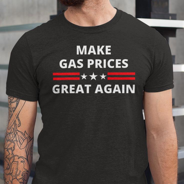 Make Gas Prices Great Again Anti-Biden Trump Republican 2024 414 Trending Shirt Unisex Jersey Short Sleeve Crewneck Tshirt