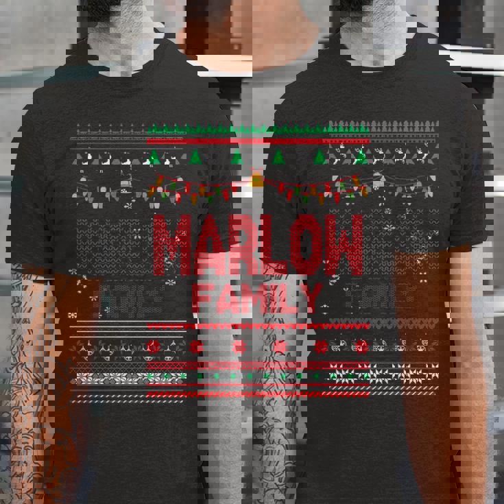 Marlow Name Gift Marlow Family Unisex Jersey Short Sleeve Crewneck Tshirt