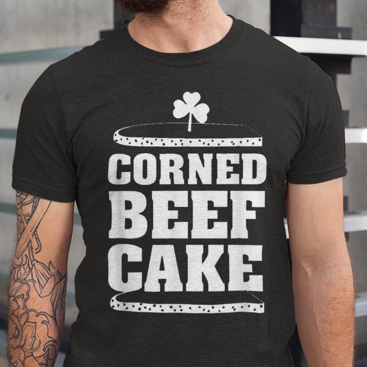 Mens Corned Beefcake Funny St Patricks Day 551 Trending Shirt Unisex Jersey Short Sleeve Crewneck Tshirt