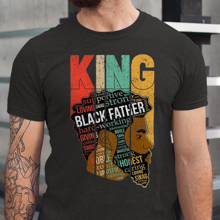 Mens Strong Black King Juneteeth African American Father Day 31 Shirt Unisex Jersey Short Sleeve Crewneck Tshirt