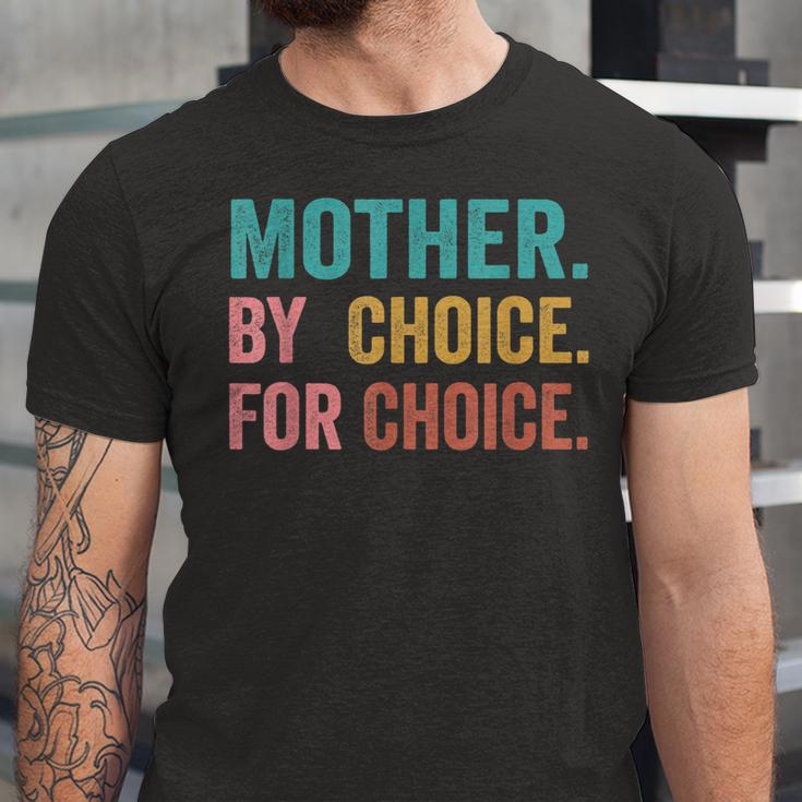 Mother By Choice For Choice Pro Choice Feminist Rights Jersey T-Shirt