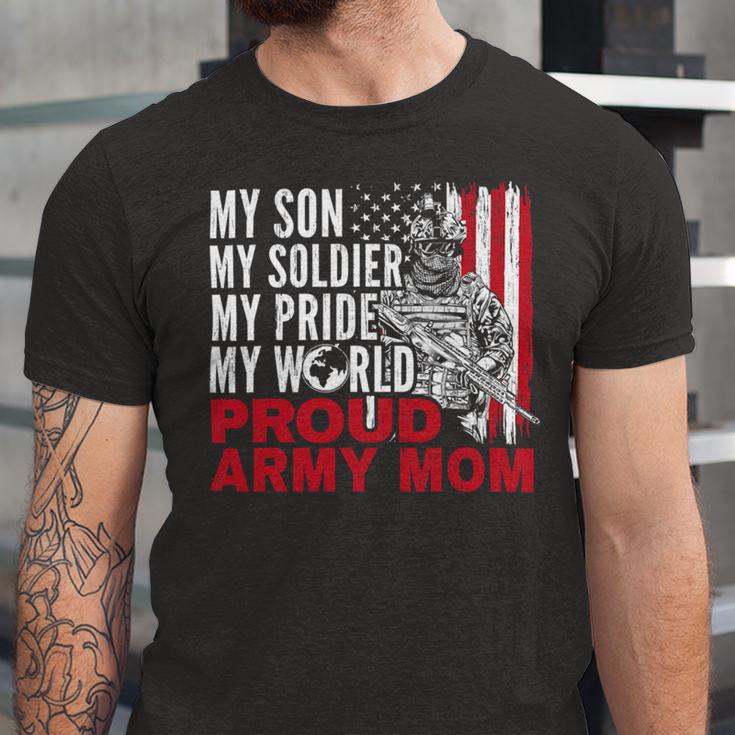 My Son My Soldier My Pride My World 694 Shirt Unisex Jersey Short Sleeve Crewneck Tshirt