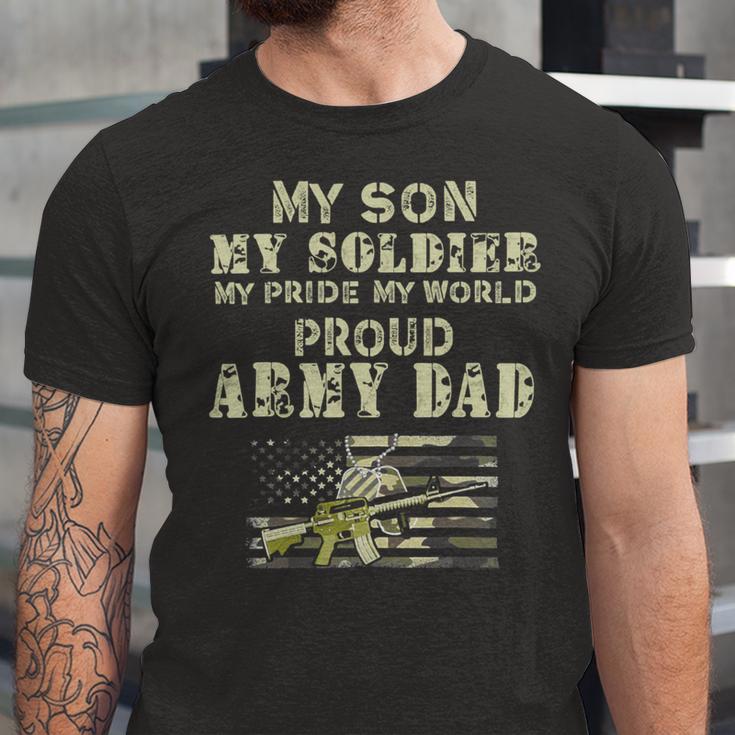 My Son My Soldier My Pride My World 695 Shirt Unisex Jersey Short Sleeve Crewneck Tshirt