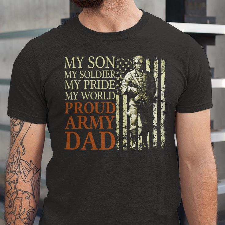 My Son My Soldier My Pride My World 696 Shirt Unisex Jersey Short Sleeve Crewneck Tshirt