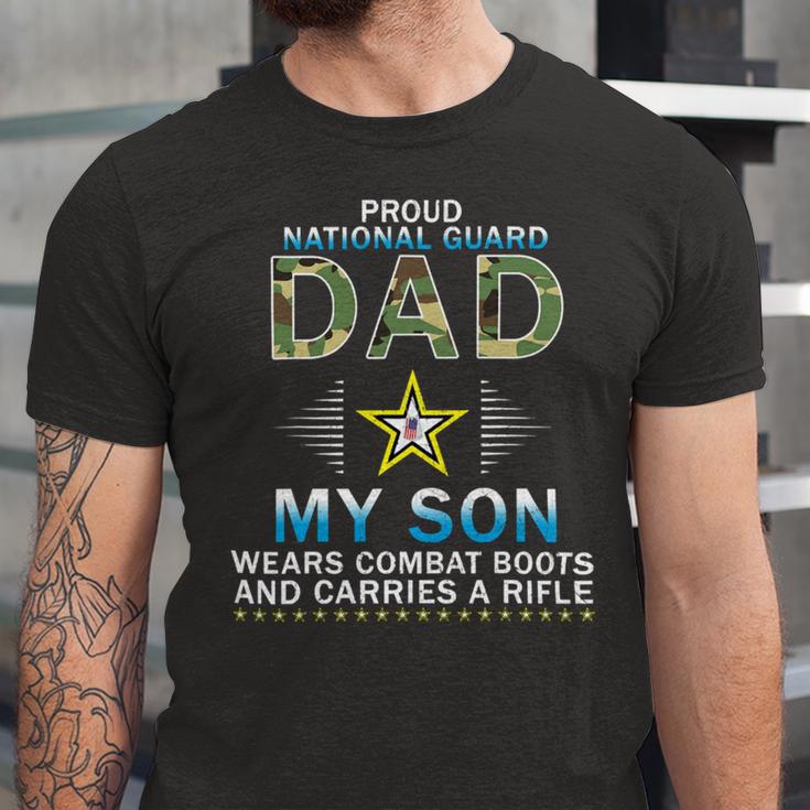 My Son Wears Combat Bootsproud 689 Shirt Unisex Jersey Short Sleeve Crewneck Tshirt