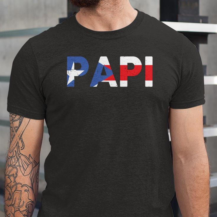 Papi Puerto Rican Dad Puerto Rico Jersey T-Shirt