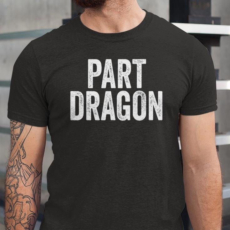 Part Dragon Dragonkin Otherkin Dragon Kin Jersey T-Shirt