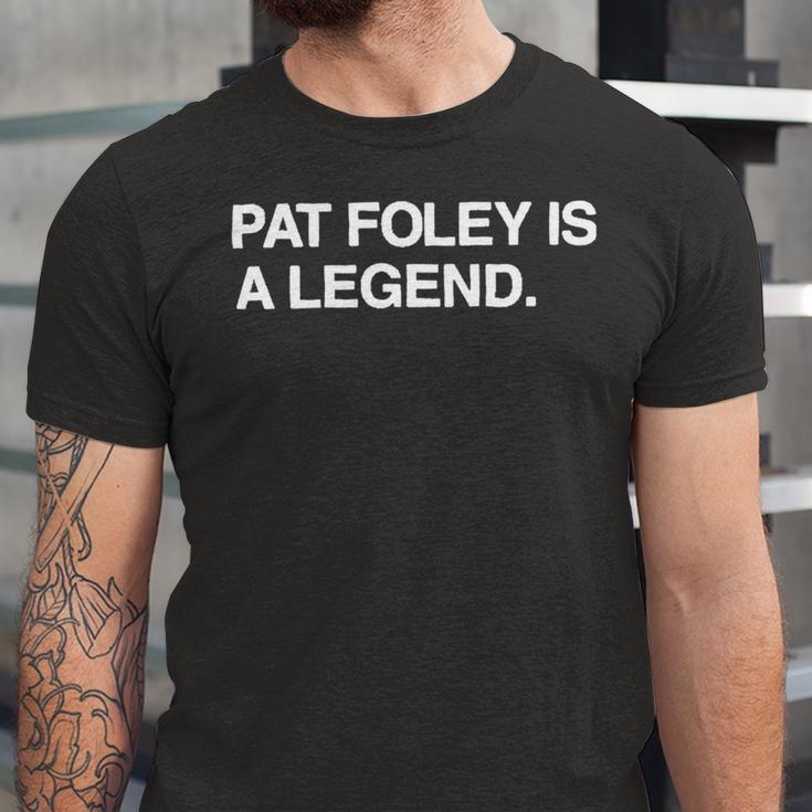 Pat Foley Is A Legend Unisex Jersey Short Sleeve Crewneck Tshirt