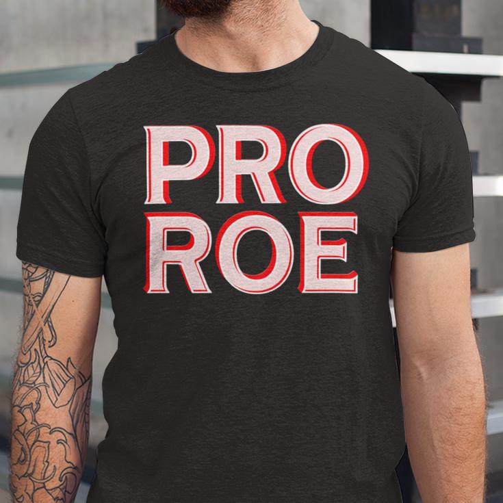 Pro Roe Unisex Jersey Short Sleeve Crewneck Tshirt