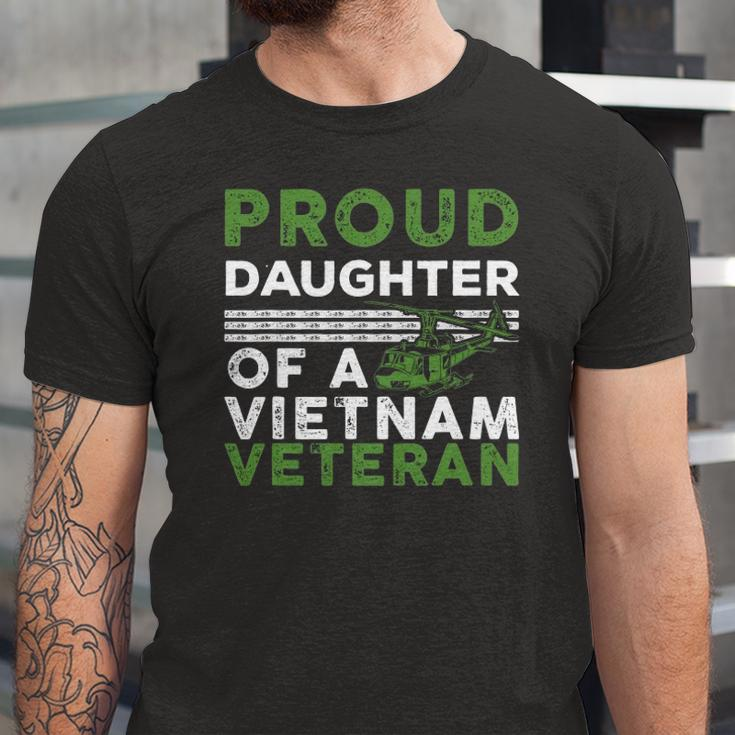 Proud Daughter Of A Vietnam Veteran War Soldier Jersey T-Shirt