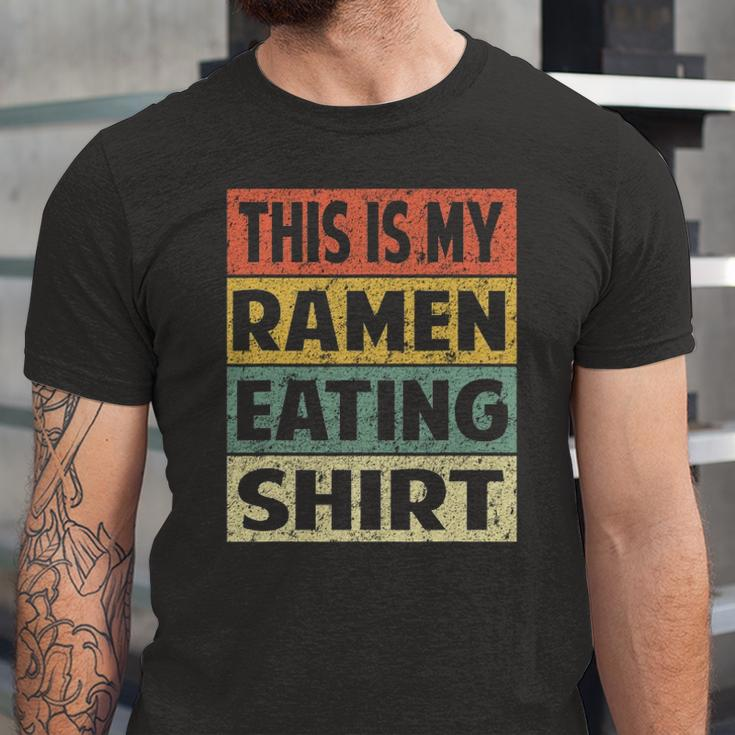 Ramen Eating Noodles This Is My Ramen Eating Jersey T-Shirt
