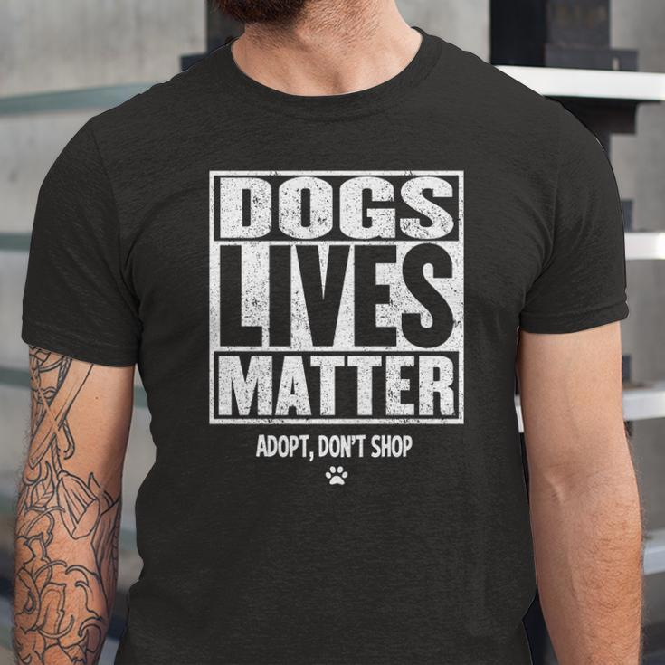 Rescue Dog Dogs Paw Veterinarian Vet Tech Jersey T-Shirt