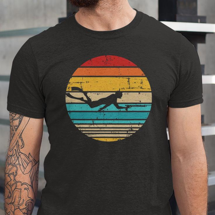 Spearfishing Vintage Retro Fishing Lover Jersey T-Shirt