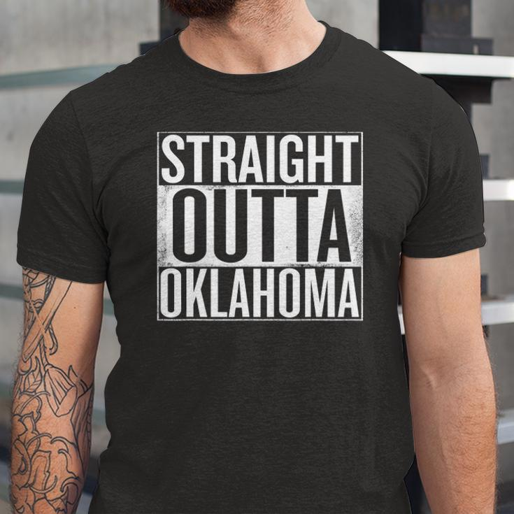 Straight Outta Oklahoma United States Jersey T-Shirt