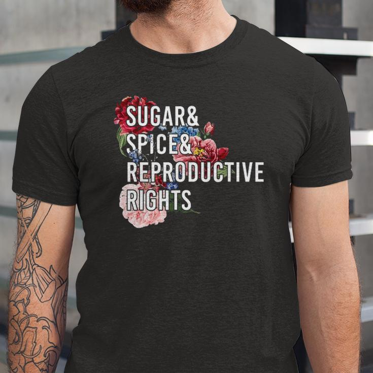 Sugar And Spice And Reproductive Rights For Jersey T-Shirt