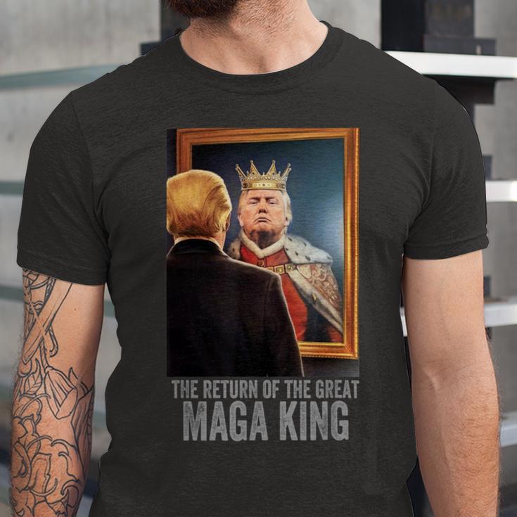 The Return Of The Great Maga King Anti Unisex Jersey Short Sleeve Crewneck Tshirt