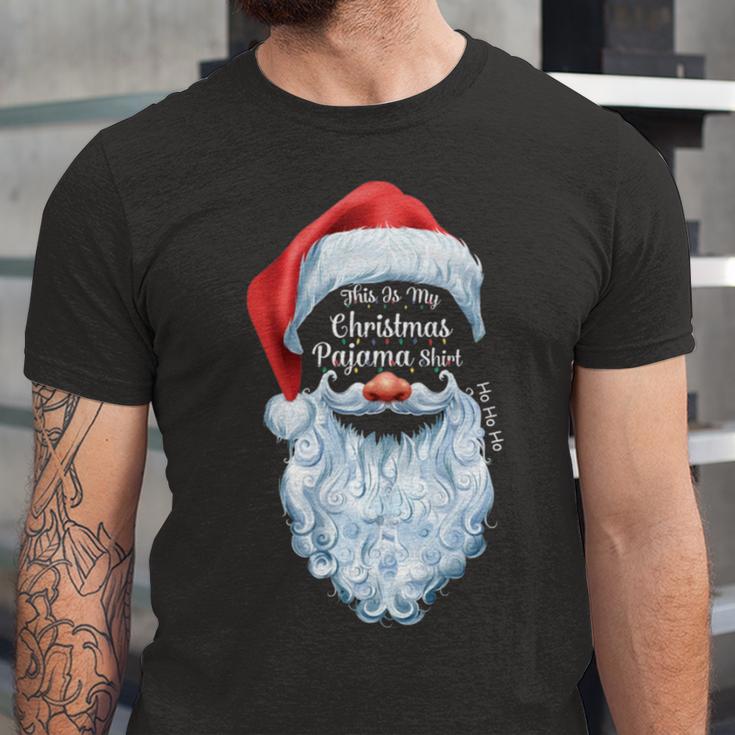 This Is My Christmas Pajama 877 Shirt Unisex Jersey Short Sleeve Crewneck Tshirt