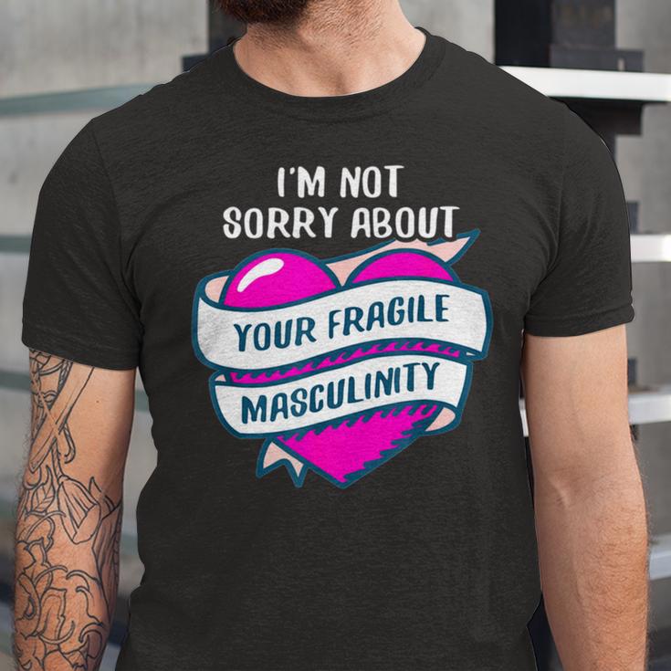 Too Clumsy To Be Around Fragile Masculinity 215 Shirt Unisex Jersey Short Sleeve Crewneck Tshirt