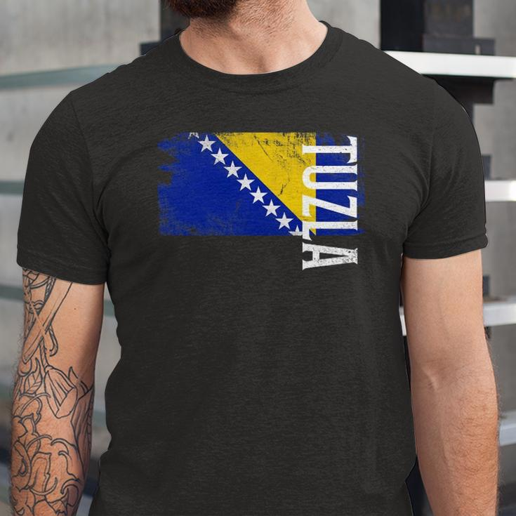 Tuzla Bosnia Flag For Bosnian Kids Jersey T-Shirt