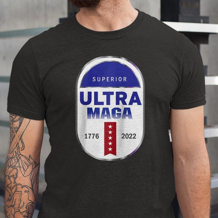 Ultra Maga 4Th Of July Raglan Baseball Tee Jersey T-Shirt