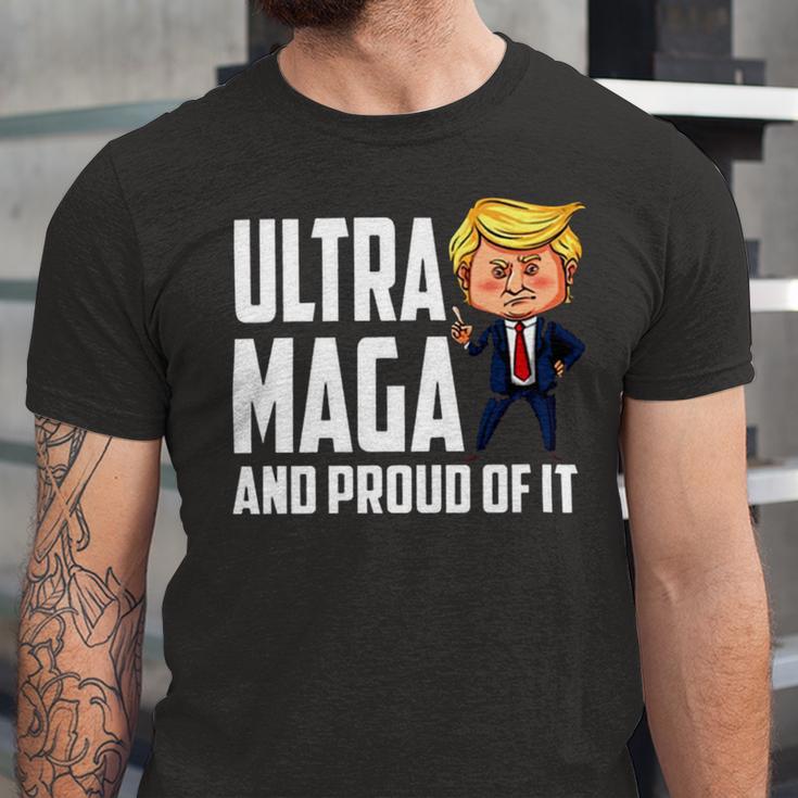 Ultra Maga And Proud Of It A Ultra Maga And Proud Of It V7 Unisex Jersey Short Sleeve Crewneck Tshirt