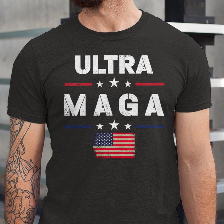 Ultra Maga And Proud Of It Ultra Maga V2 Unisex Jersey Short Sleeve Crewneck Tshirt